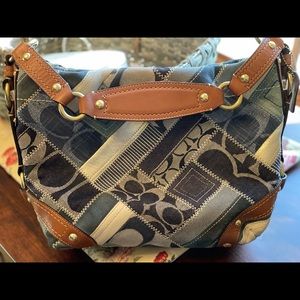 COACH PATCHWORK JEAN BAG.